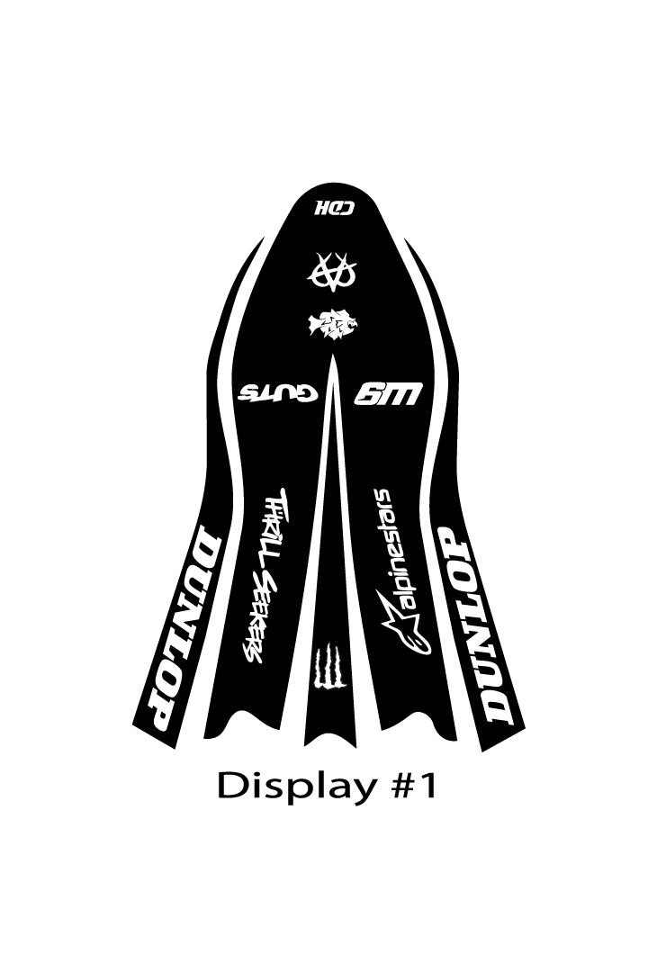 Yozma IN 10 Front Fender Decal
