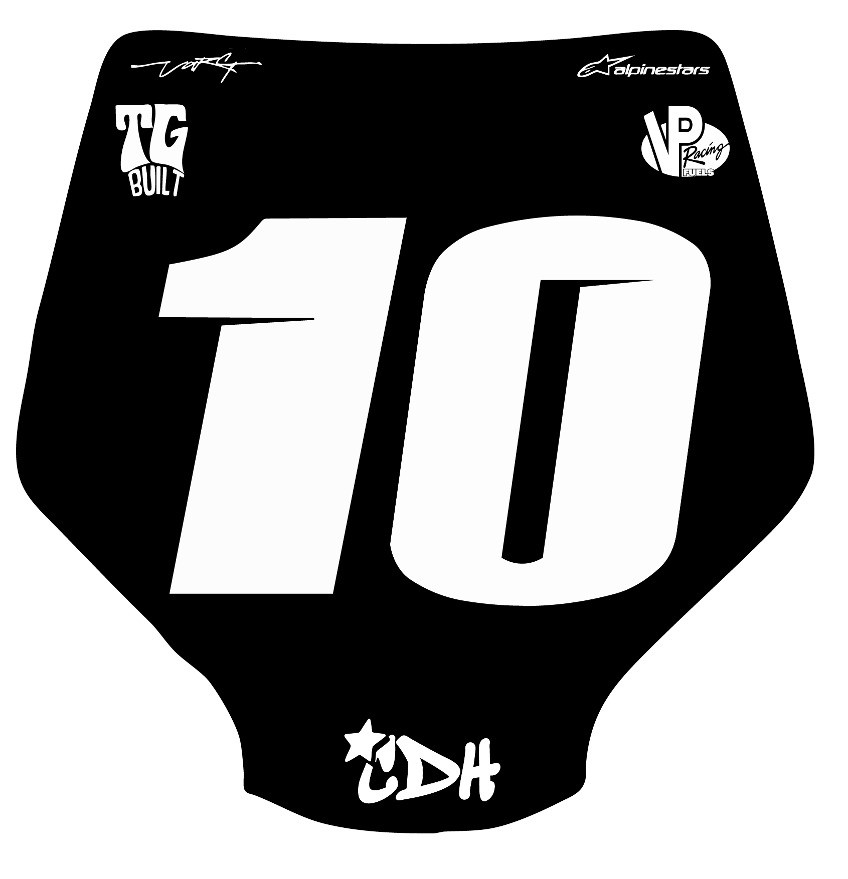 Stark Varg Plate Decal